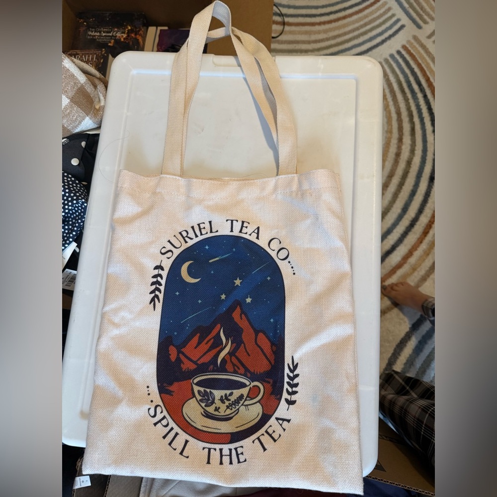 ACOTAR Fandom Canvas Tote Bag Suriel Tea Co.